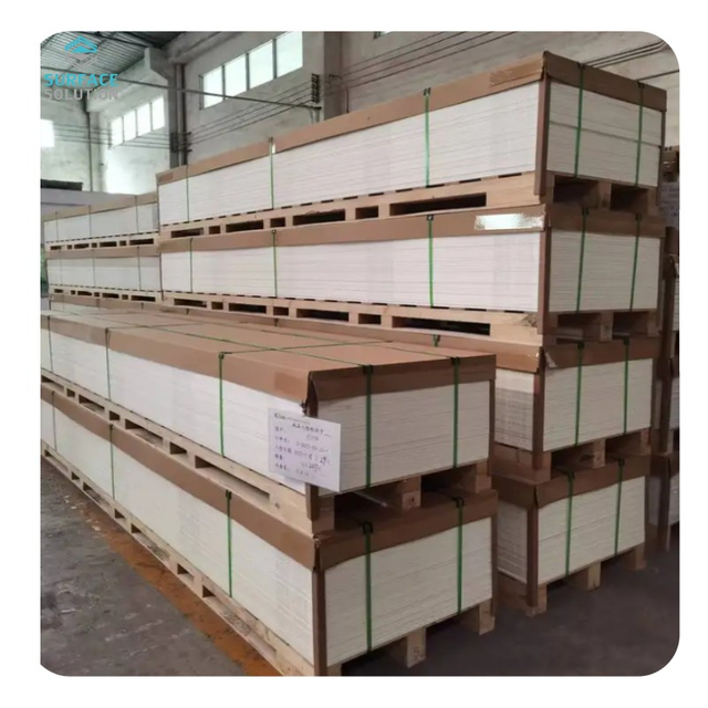 Solid Surface 6mm 12mm 30mm Solid Surface Slab Sheet I-customize ang Binagong Acrylic Solid Surface