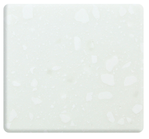 High Quality Pure White Modified Acrylic Solid Surface Bathroom Square Sink