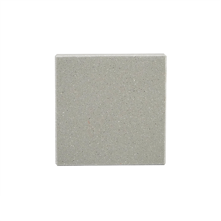 Customized 6mm/12mm Wall Panel Pure Solid Surface Big Slabs Quartz Sheet Artificial Marble Slab Stone