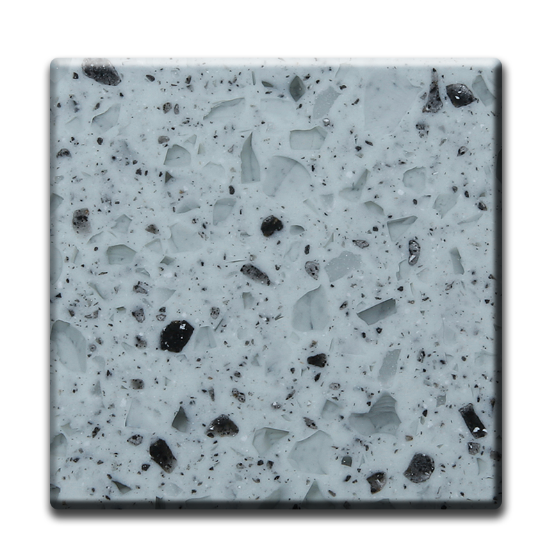 Quartz Stone Kitchen Countertop Quartz Top Artificial Stone Sale Silicon Green Resin Wall Style Engineer Surface Modern