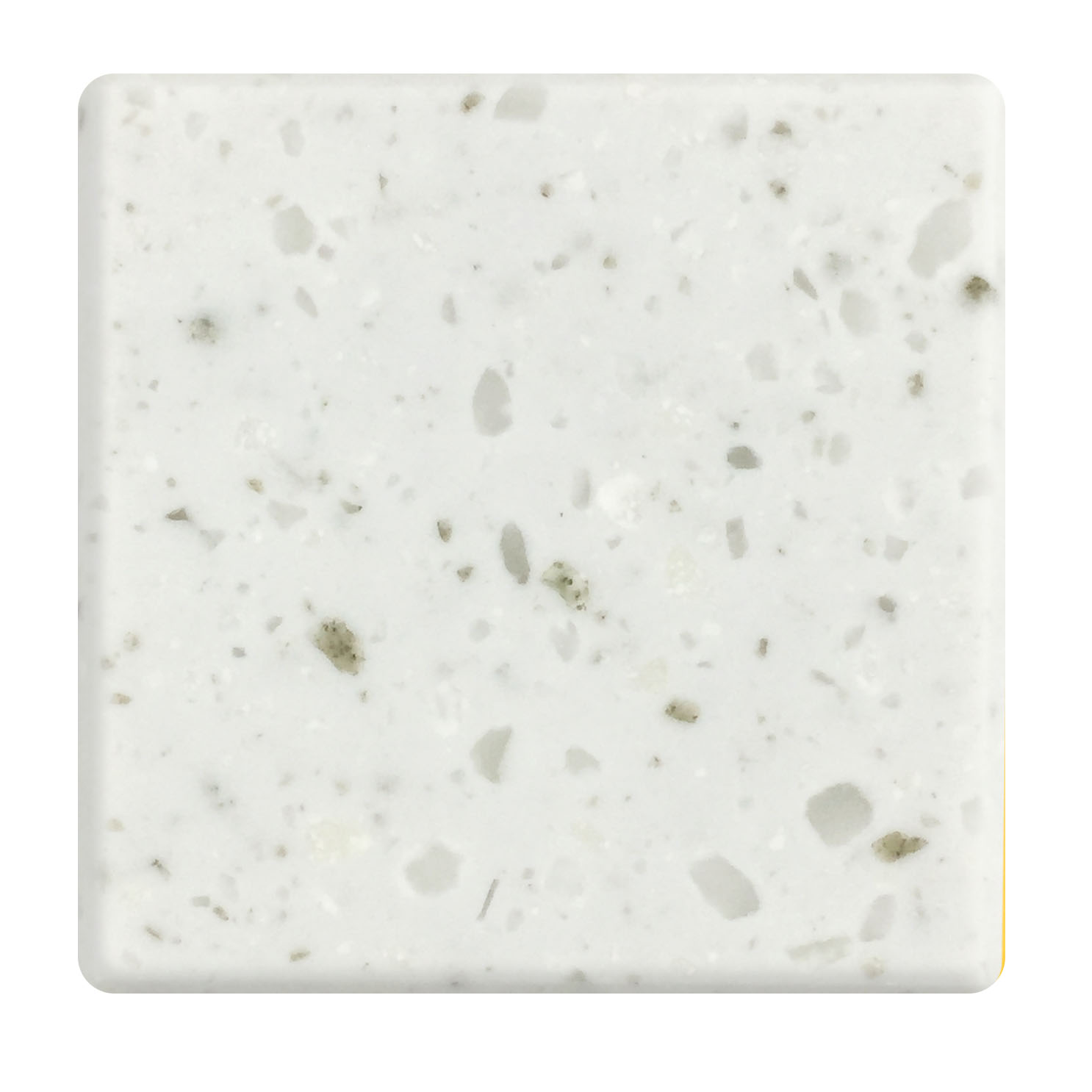 Pure Acrylic Solid Surface Crystal White Artificial Quartz Stone Solid Surface